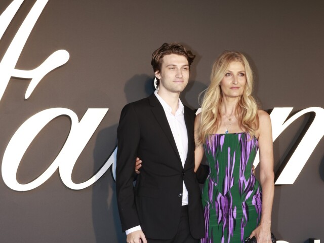 Modelka Tereza Maxová a jej syn Tobias Fetterlein. 