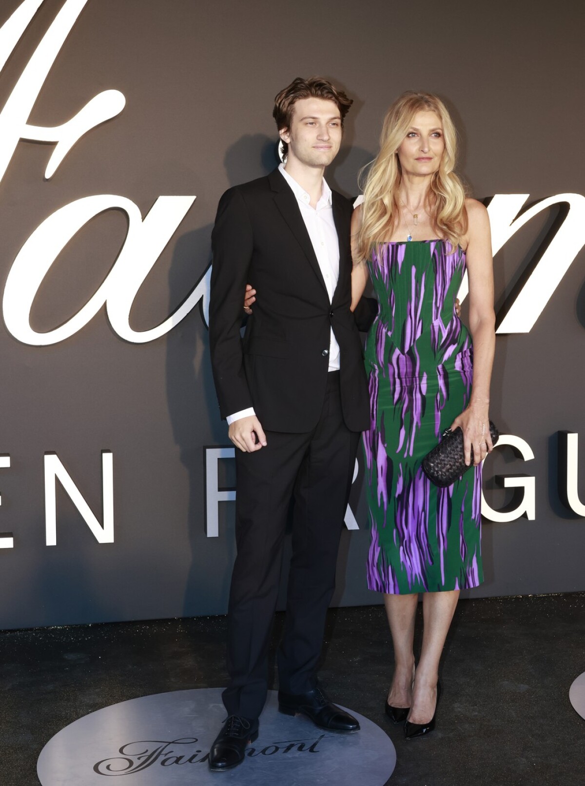 Modelka Tereza Maxová a jej syn Tobias Fetterlein. 