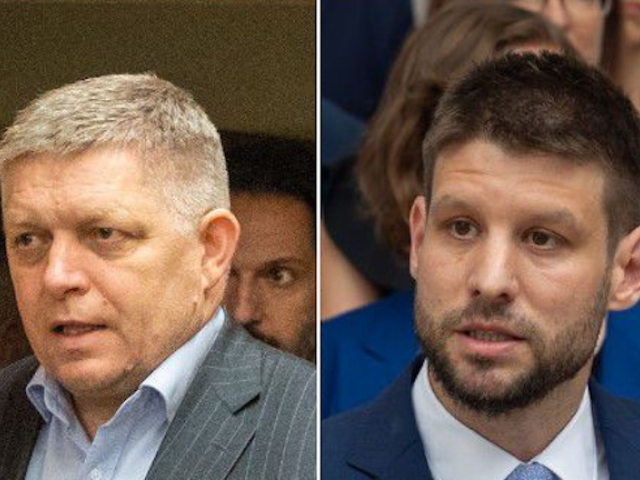 Robert Fico a Michal Šimečka