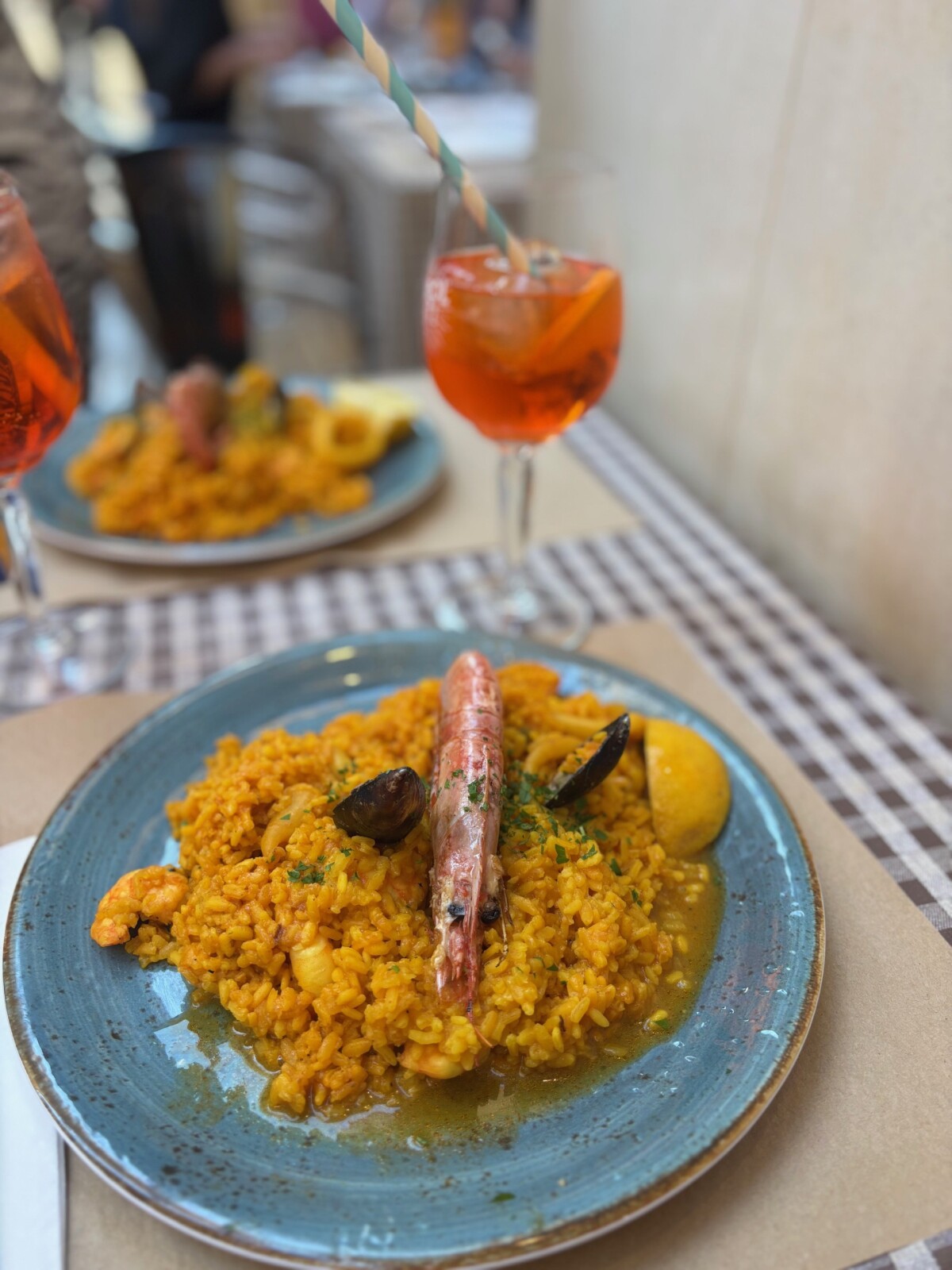 Paella, Malaga
