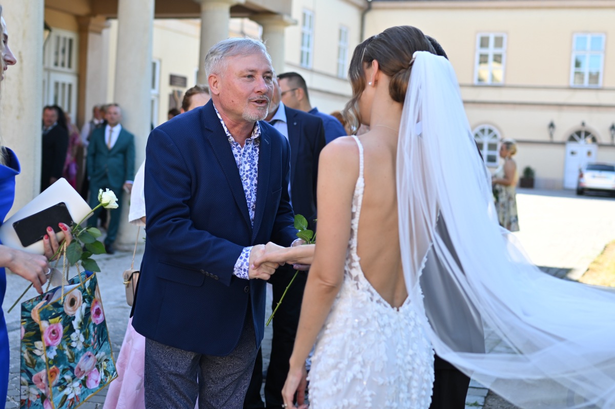 SVADBA: Moderátora Andreja Bičana a Michaely