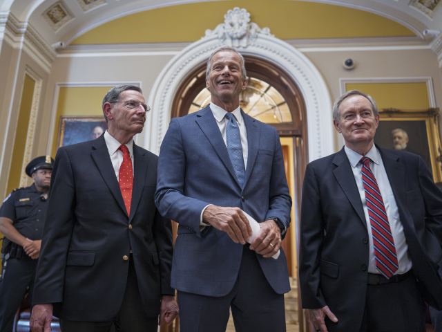 kongres kapitol senát daňový balík John Thune John Barrasso Mike Crapo