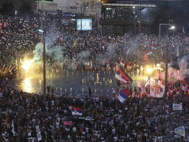 Protest Srbsko