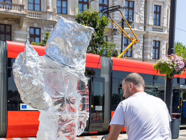 Greenpeace, protest, taraba, klimatická kríza,