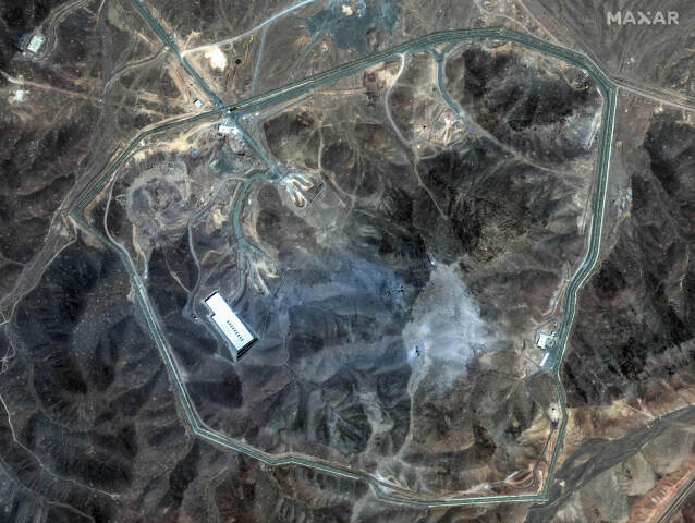 Irán Fordo jadrové zariadenie
