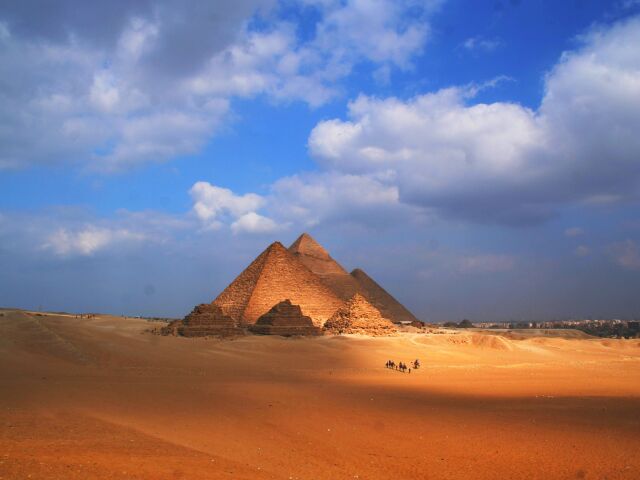 pyramídy, Egypt