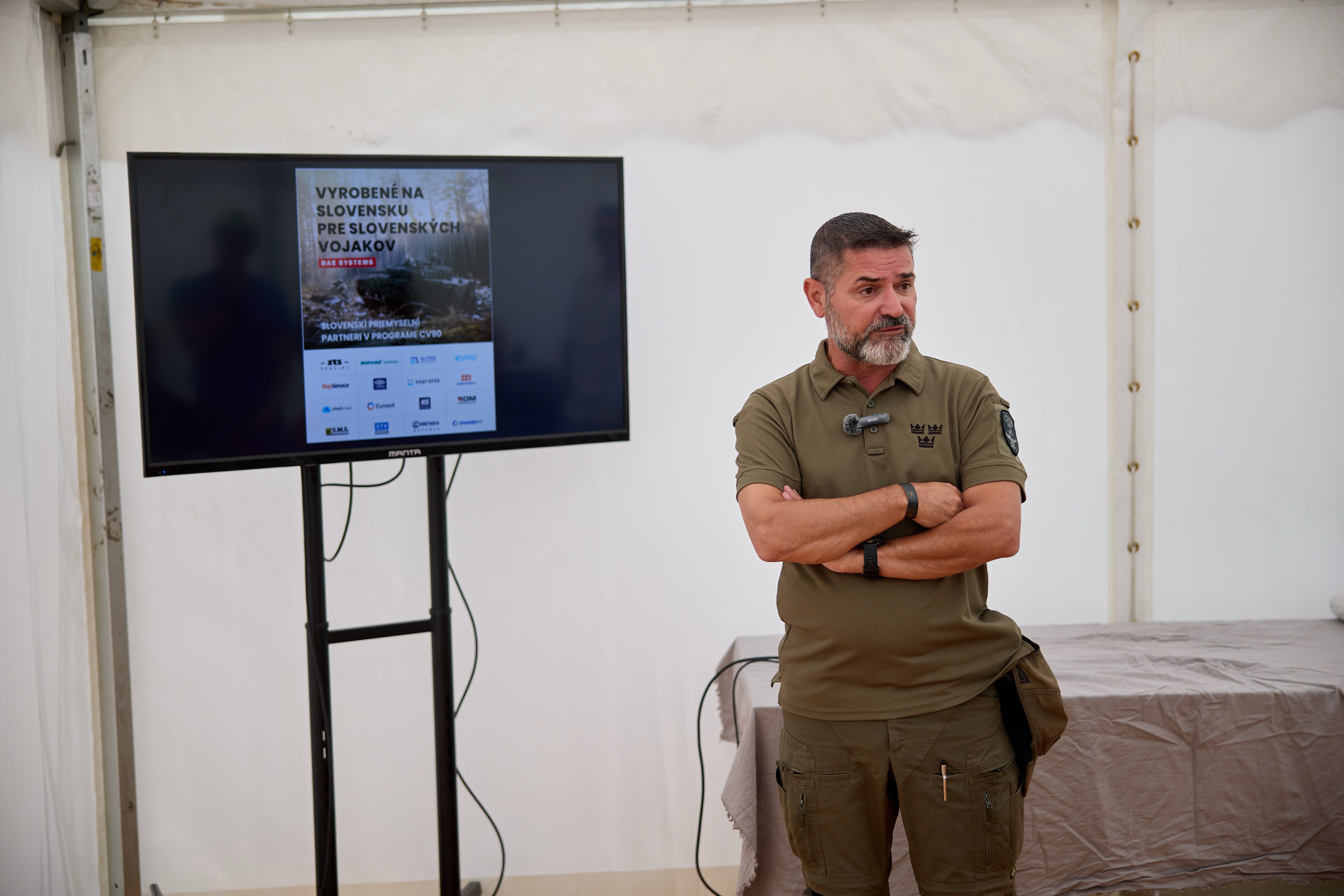 Tarkan Turkcan, riaditeľ platformy CV90 v BAE Systems Hägglunds.