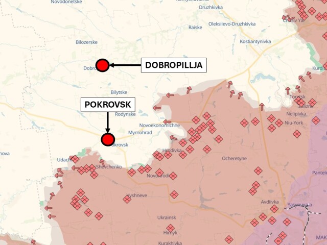 Pokrovsk, situácia k 4. 7. 2025
