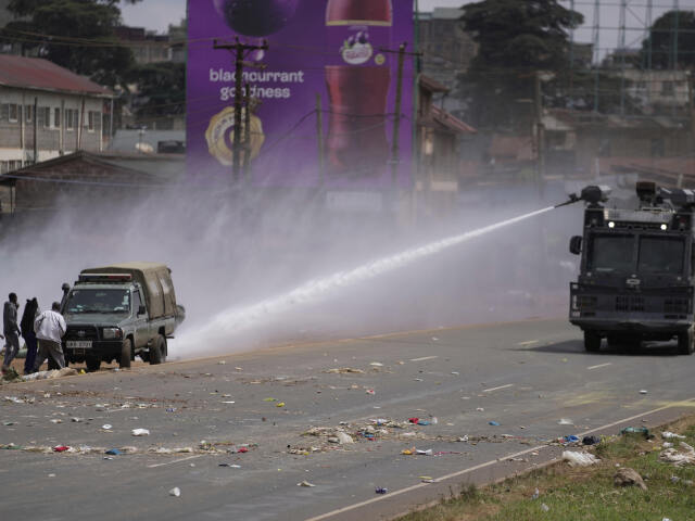 Keňa Nairobi protesty