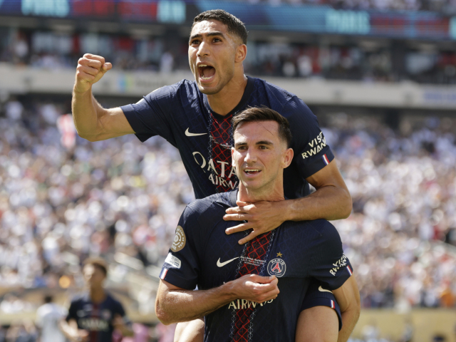 USA Futbal MS klubov 1/2 PSG Real Hakimi