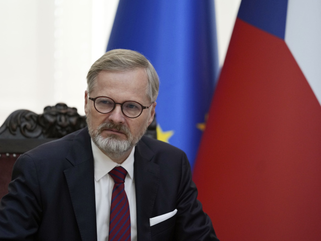 Český premiér Petr Fiala
