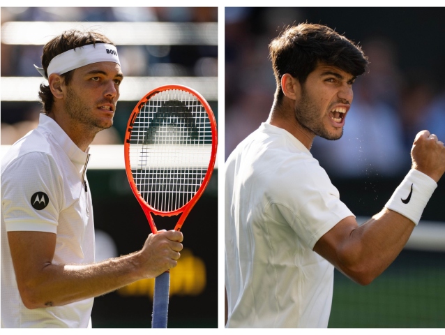 Taylor Fritz, Carlos Alcaraz