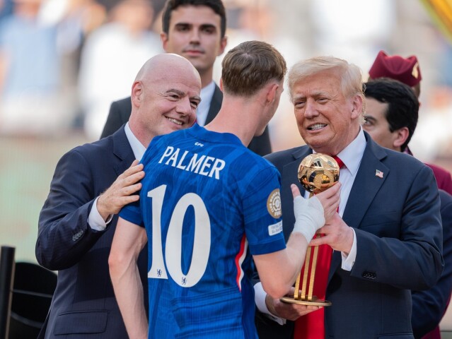 Cole Palmer, Donald Trump