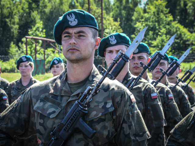 Príslušníci poľskej armády