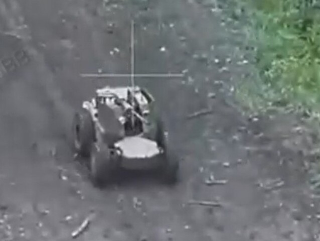 Liut zúrivosť  ukrajinský robot, armádny dron