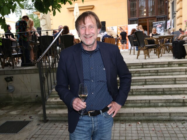 Herec Jan Antonín Duchoslav na podujatí Muž roka. 