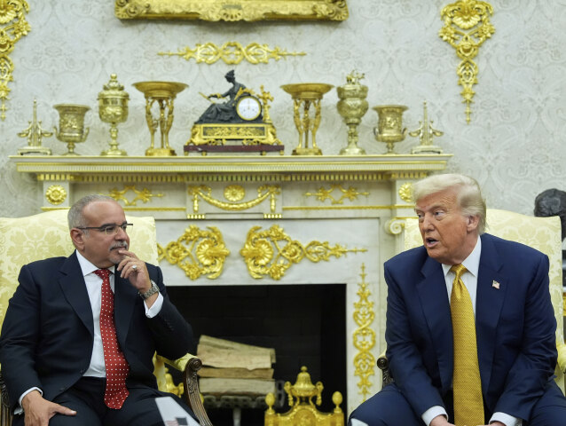 Trump,  Salmán bin Hamád al-Chalíf