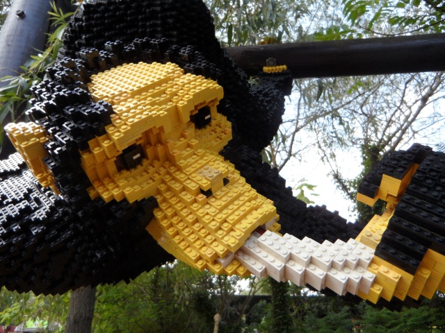 legoland, opica, Lego