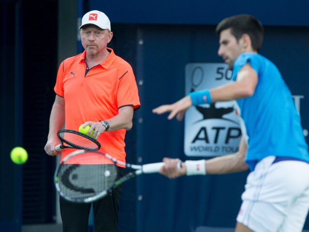 Boris Becker, Novak Djokovič