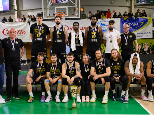 SR basketbal SBL finále play off Levice Inter NRX