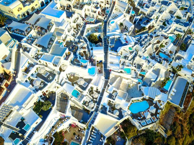 Thera, Grécko, Santorini