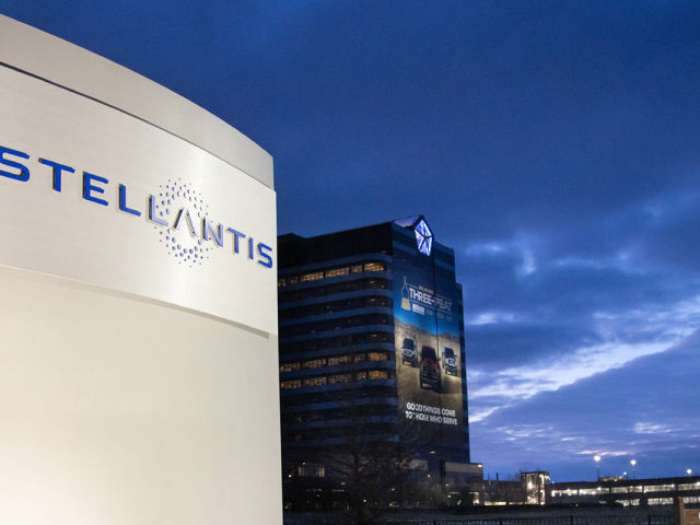 The new signage was revealed at the North America office in Aubu