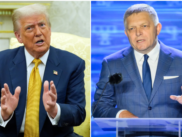Prezident USA, Donald Trump, slovenský premiér, Robert Fico