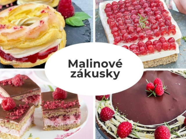 11 receptov na svieže malinové zákusky. Jeden kúsok nikomu stačiť nebude