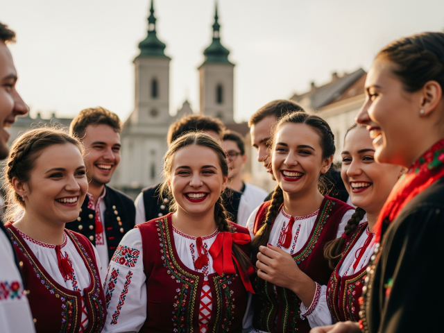 Slováci, kroj, tradície, ľudové, Slovensko