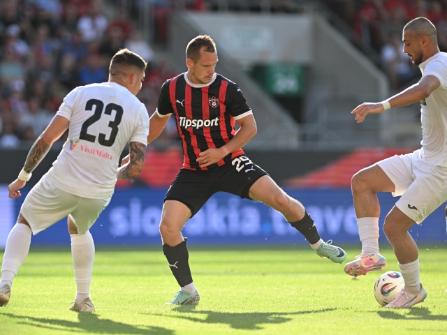 SR futbal KL odveta 2. predkolo Trnava Hibernians TTX