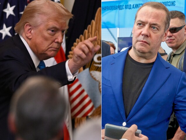Trump, Medvedev