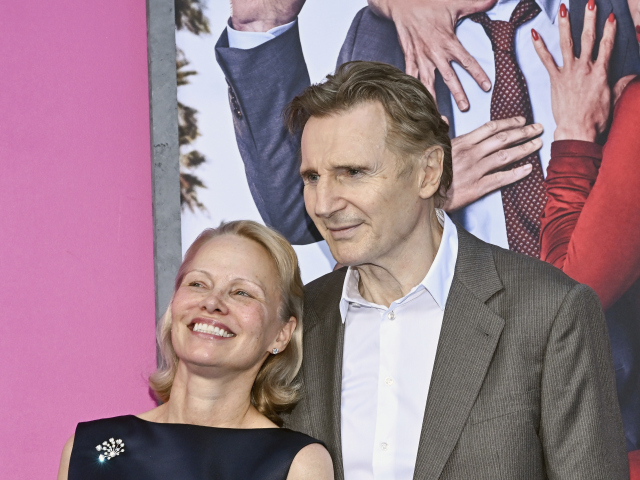 Pamela Anderson a herec Liam Neeson