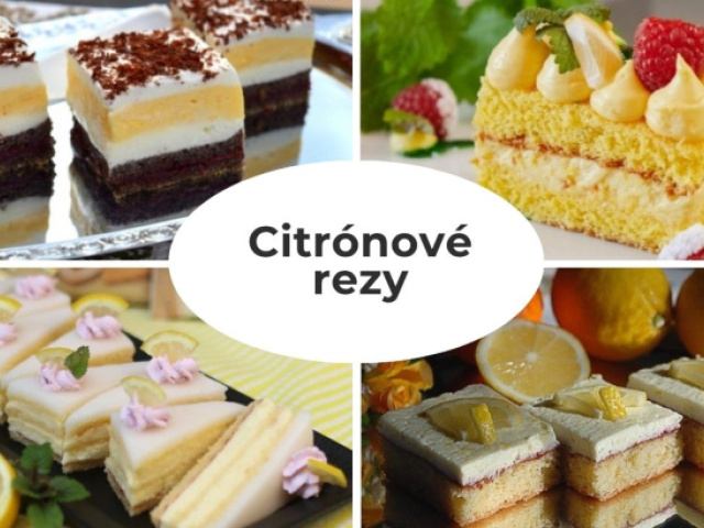Letné pečenie: 11 receptov na osviežujúce citrónové rezy