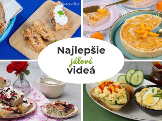 Júlová TOP 15: Urobte si plnenú papriku, slivkovú bublaninu či tradičné pirohy podľa najsledovanejších videoreceptov