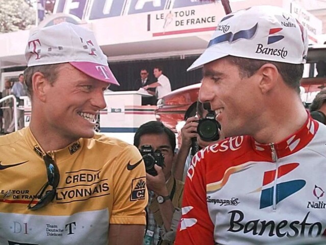 Bjarne Riis, Miguel Indurain