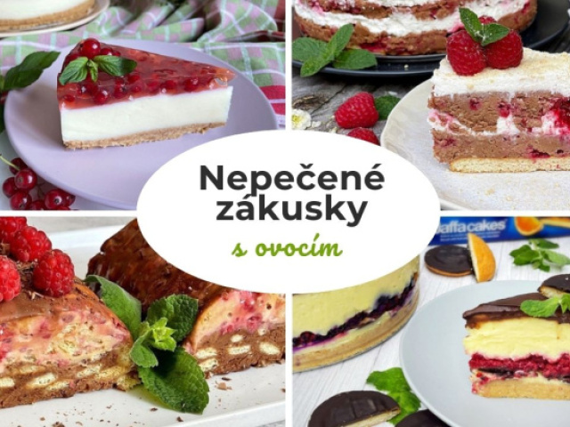 Bez rúry aj veľkej námahy: 14 receptov na nepečené zákusky s ovocím