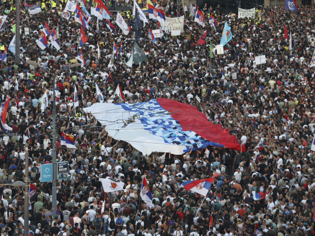 srbsko protest belehrad