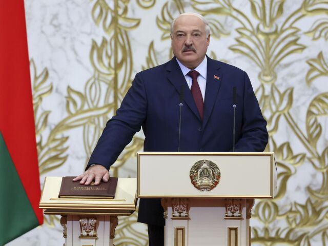 Belarus Lukashenko Inauguration