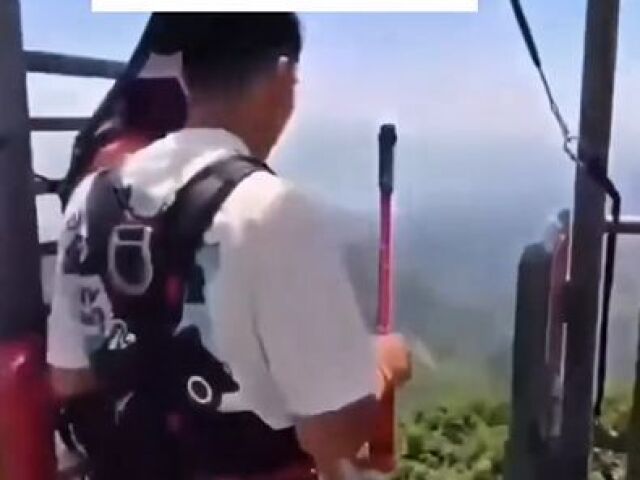 bungee jumping, skok, skákanie, Čína