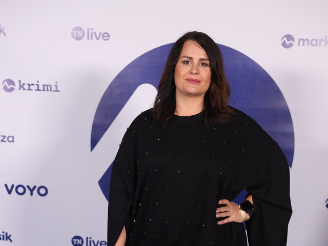 Herečka Petra Polnišová. 