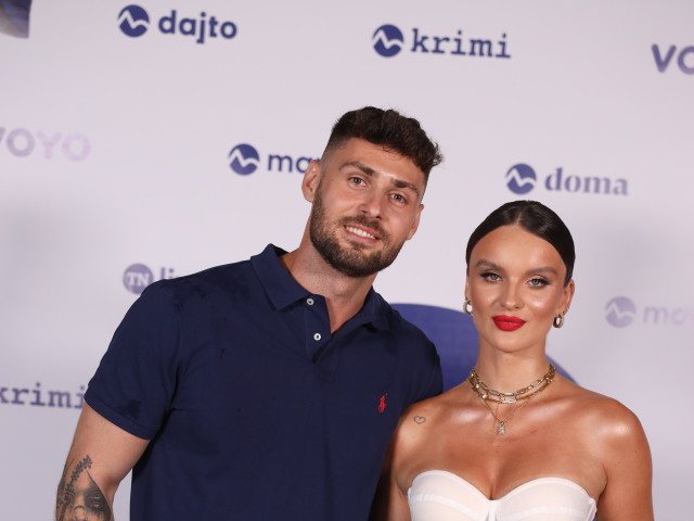 Hostia na letnej párty televízie Markíza. 