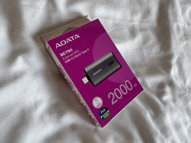 SSD, ADATA SC750, disk
