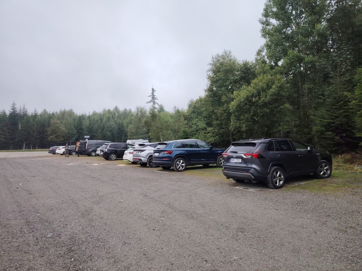Biela Voda, parkovisko