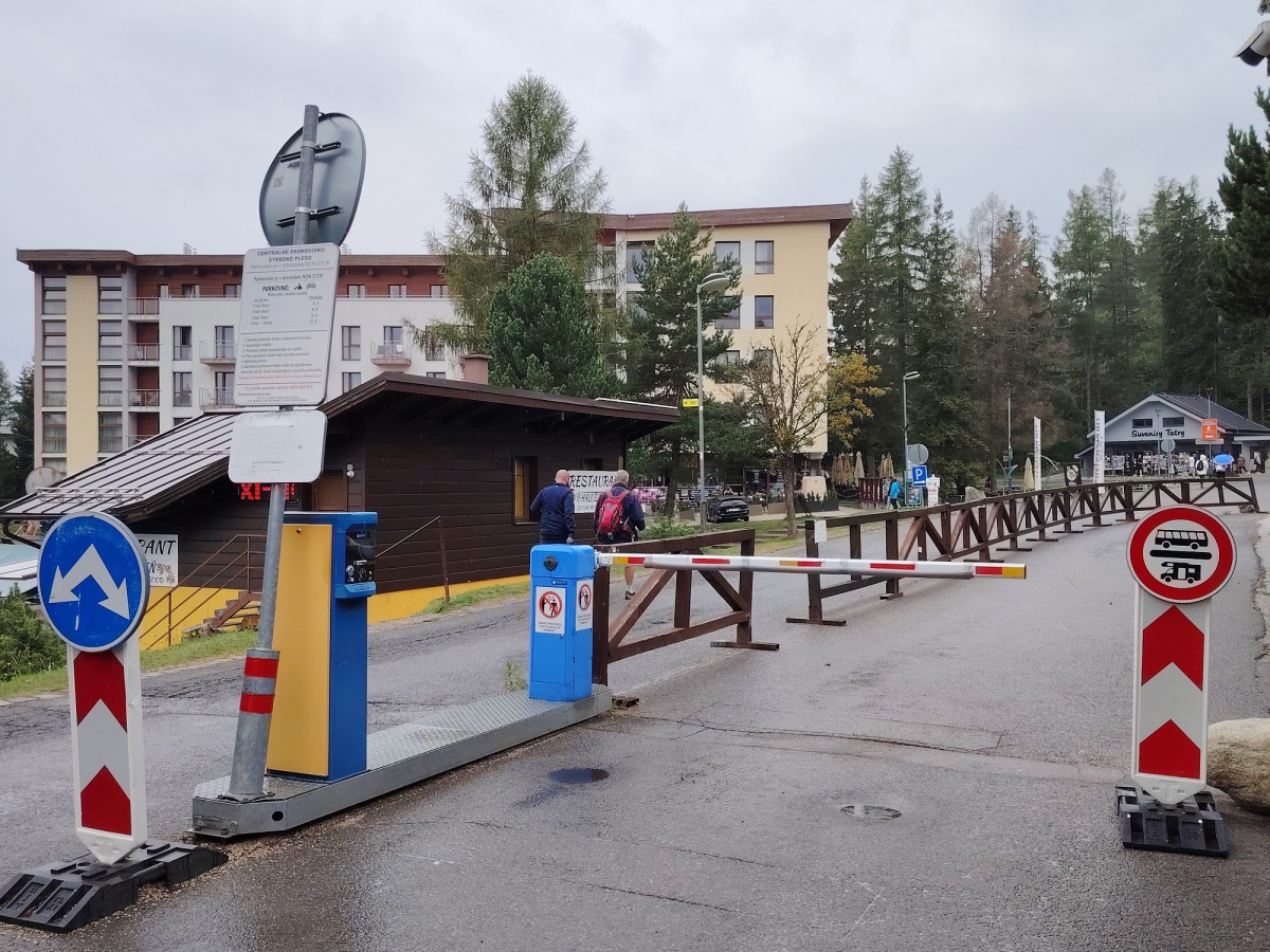 centrálne parkovisko, Štrbské Pleso