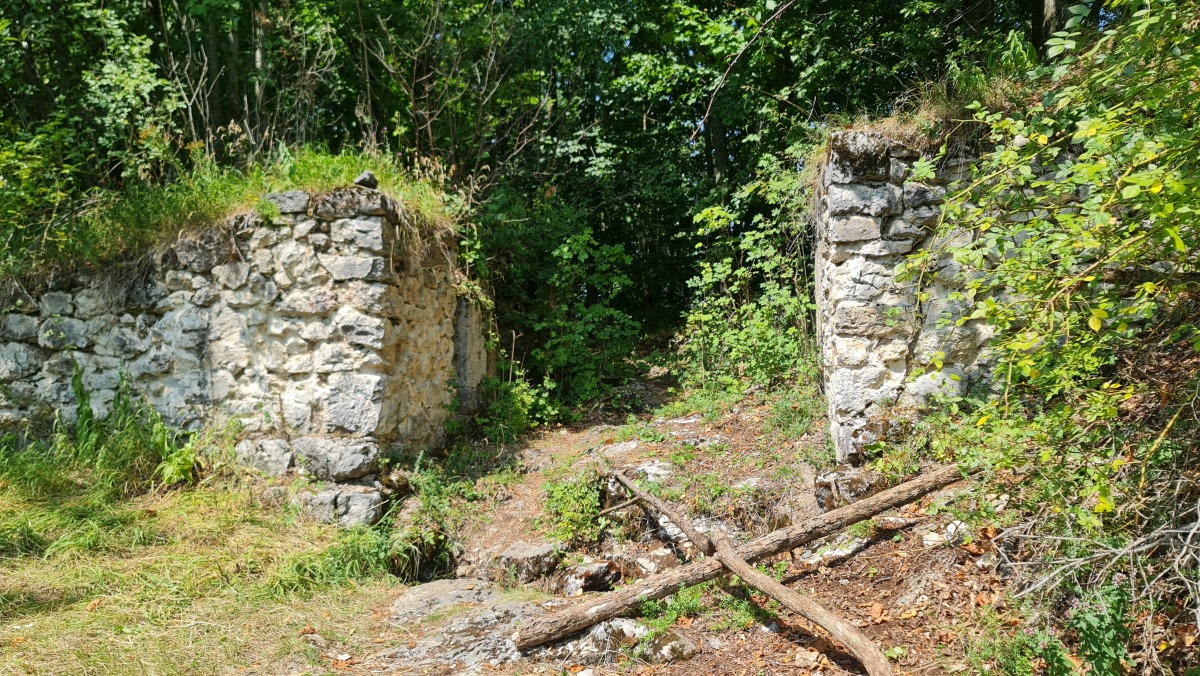 Vstupna brana Tisovskeho hradu