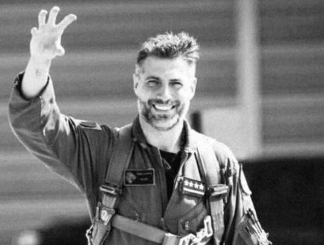 poľský pilot stíhačky F-16, major Maciej Slab Krakowian