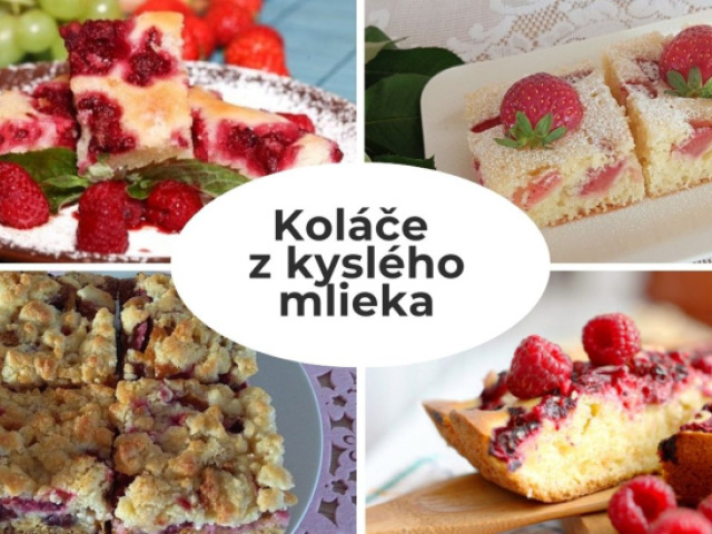 Vláčne cesto a chuť leta: 10 receptov na ovocné koláče z kyslého mlieka
