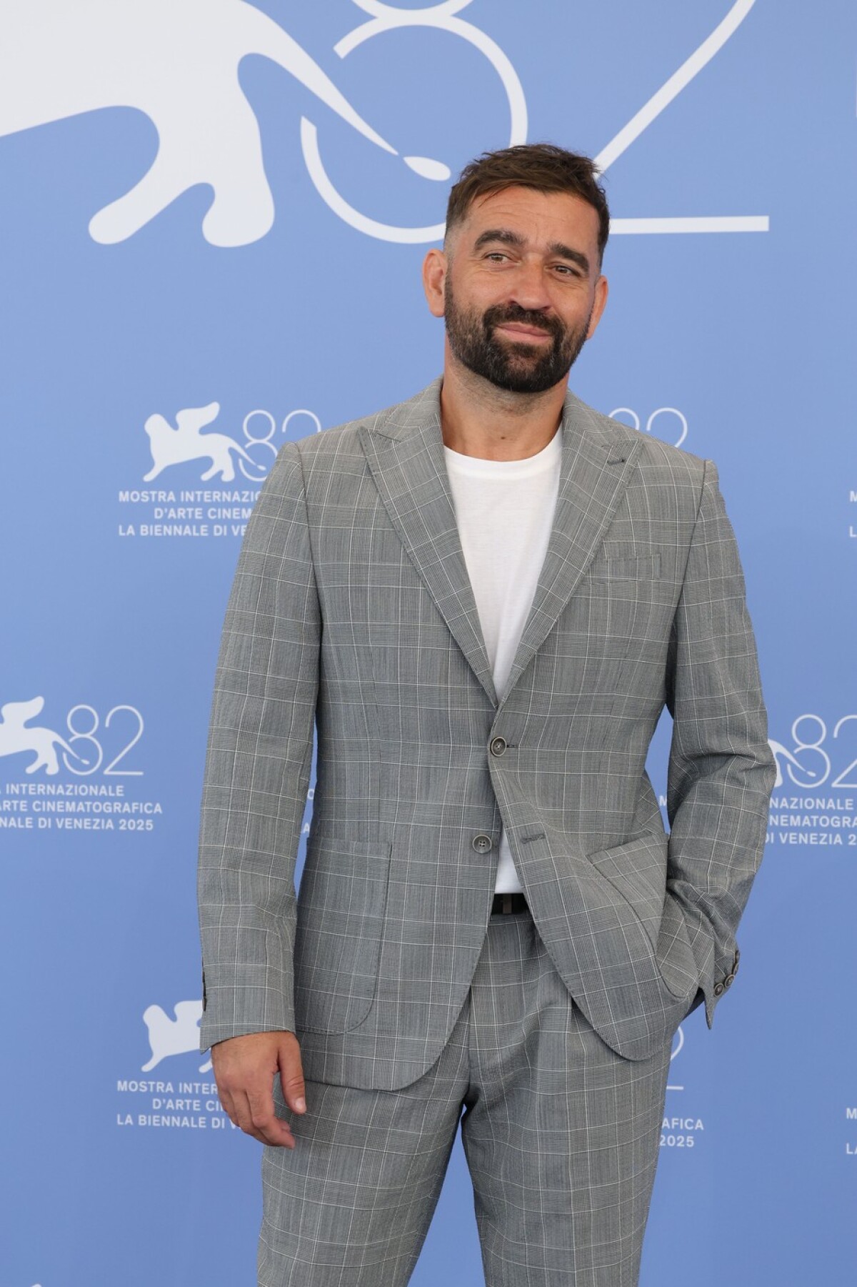 Slovenský herec Milan Ondrík na uvedení filmu Otec. 