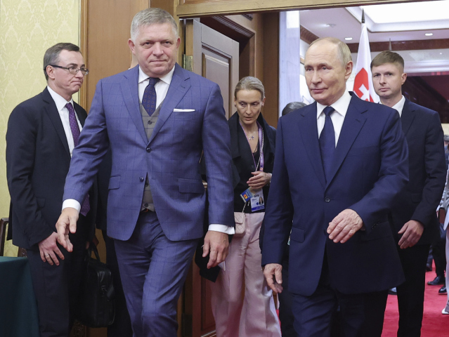 Čína SR Rusko Fico Putin stretnutie