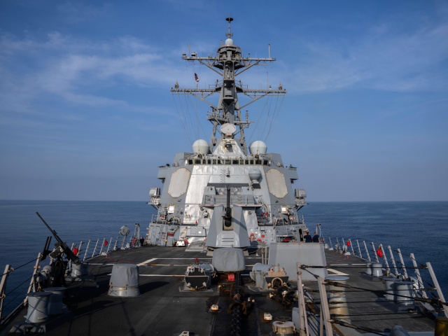 USA Venezuela lode vojenské nasadenie drogy torpédoborec USS Gravely